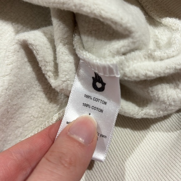 NWT Spiritual Gangster Off White Monogram Classic Crew Sweatshirt - Picture 10 of 10